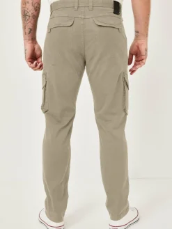 Redpoint Hosen<Herren Cargohose - MONCTON Straight Fit beige uni