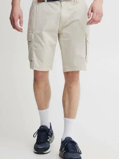 BLEND Hosen<Herren Cargoshorts beige uni