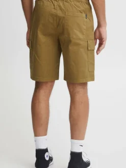 BLEND Hosen<Herren Cargoshorts grün uni