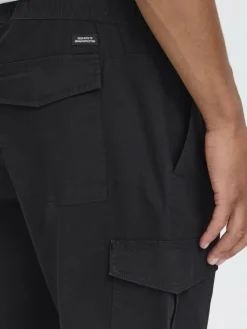 BLEND Hosen<Herren Cargoshorts - BHTinal schwarz uni