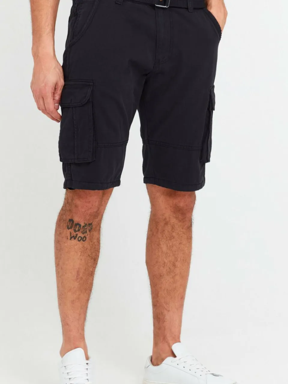 Indicode Hosen<Herren Cargoshorts - IDCosta schwarz uni