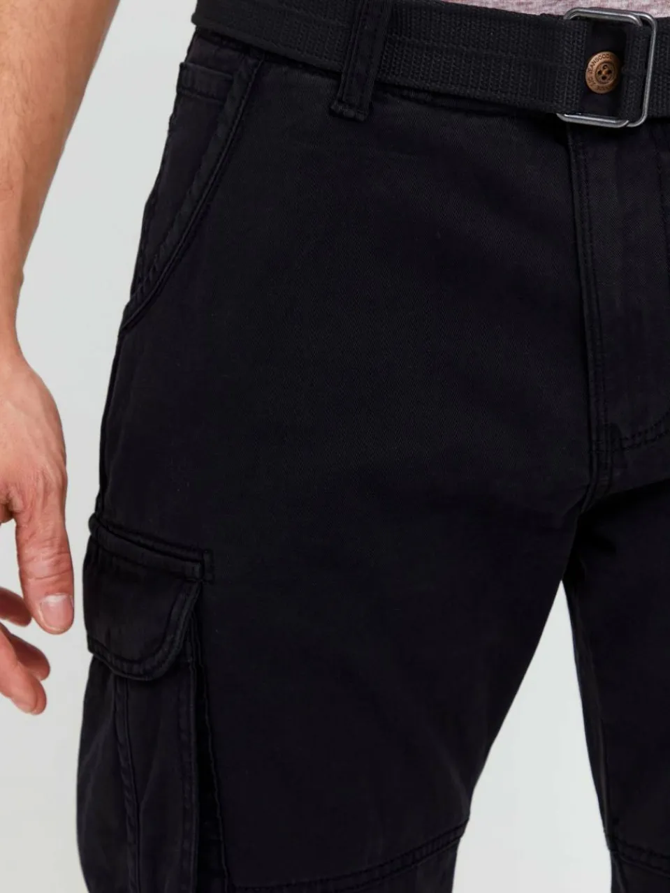 Indicode Hosen<Herren Cargoshorts - IDCosta schwarz uni