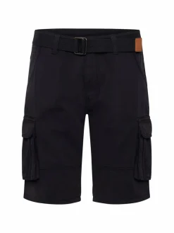 Indicode Hosen<Herren Cargoshorts - IDCosta schwarz uni