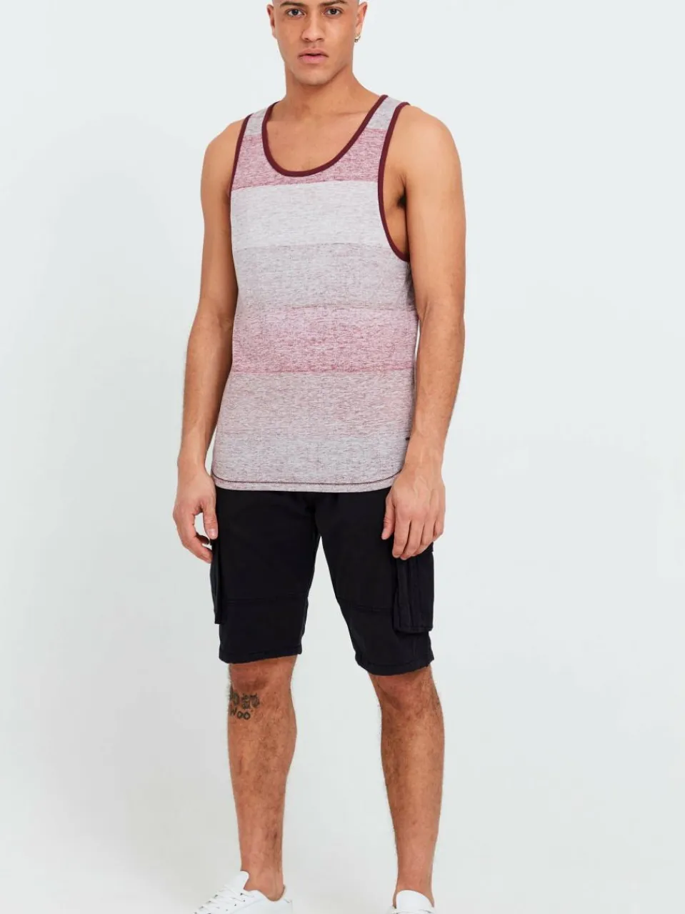 Indicode Hosen<Herren Cargoshorts - IDCosta schwarz uni