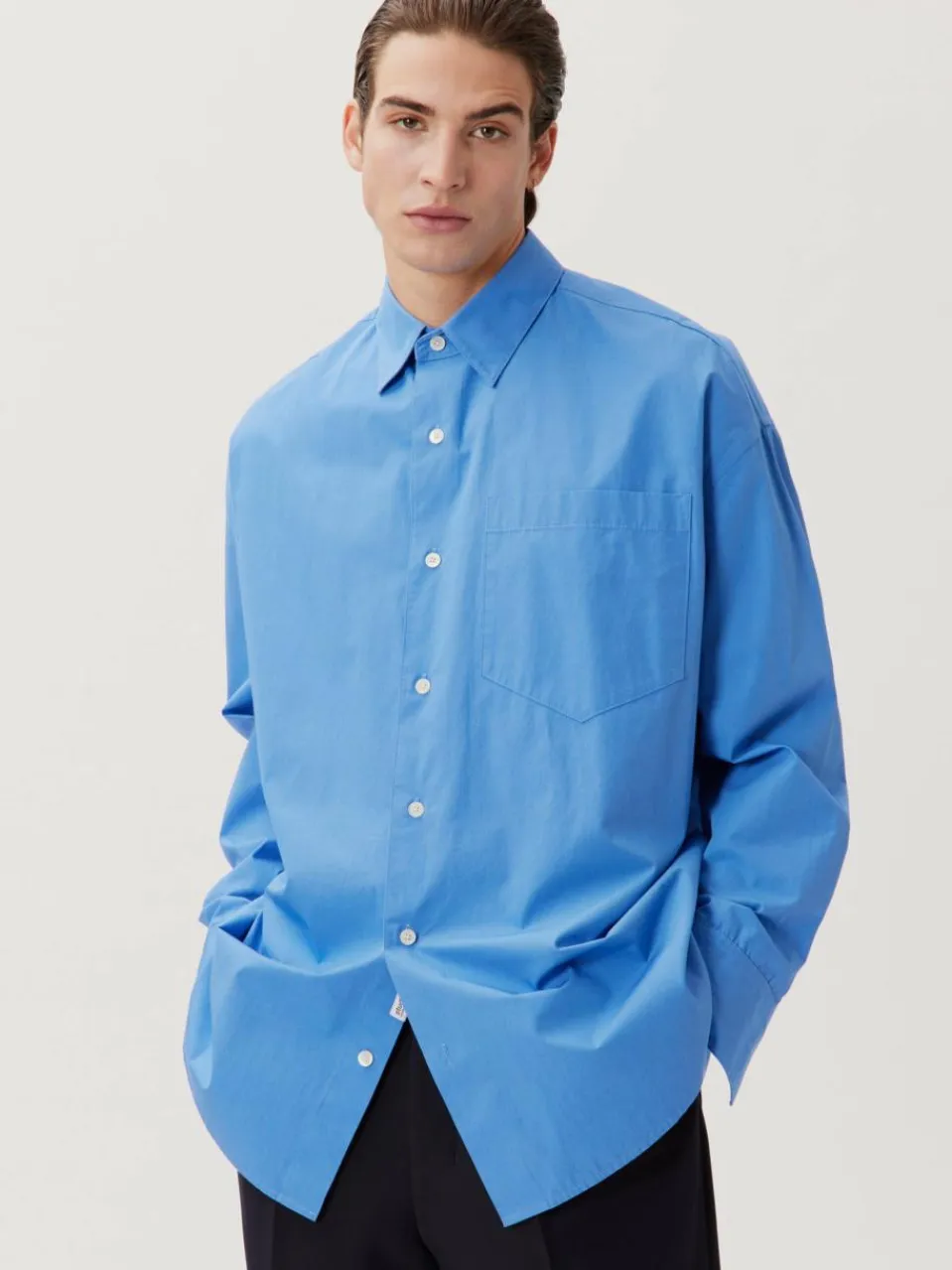 Herren Studio Seidensticker Hemden>Herren Casual Hemd - Oversized 1/1