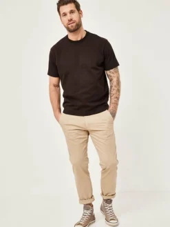 Redpoint Hosen<Herren Chino - JASPER Slim Fit beige uni