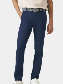 MEYER Hosen<Herren Chino BONN Art.1-8121 blau uni