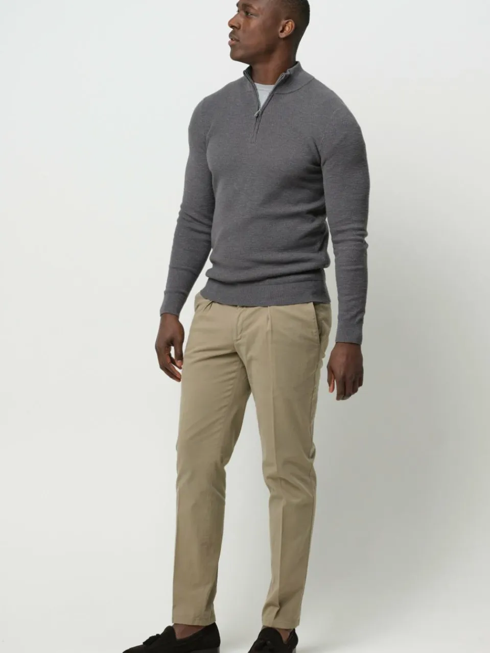 Herren Profuomo Hosen>Herren Chinohose