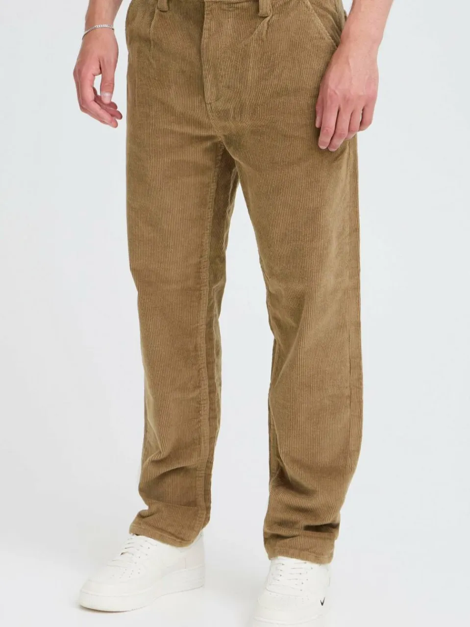 BLEND Hosen<Herren Chinohose - BHMADDOX-Cord beige strukturiert