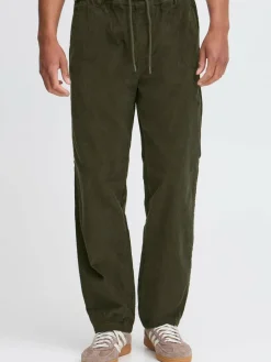 BLEND Hosen<Herren Chinohose - BHMalvin-Cord grün strukturiert