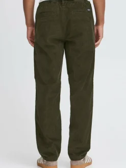 BLEND Hosen<Herren Chinohose - BHMalvin-Cord grün strukturiert