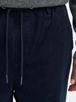 BLEND Hosen<Herren Chinohose - BHMalvin-Cord blau strukturiert