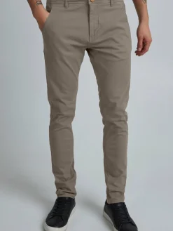 BLEND Hosen<Herren Chinohose - BHNATAN grau uni