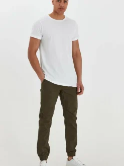 BLEND Hosen<Herren Chinohose - BHPellini grün uni