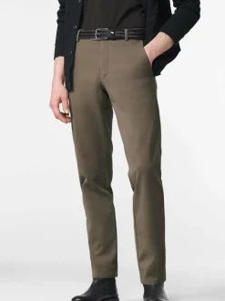 MEYER Hosen<Herren Chinohose - BONN braun uni