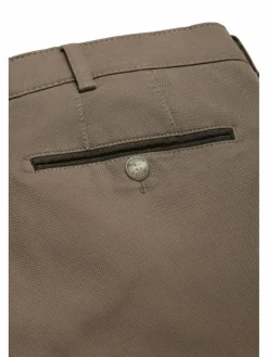 MEYER Hosen<Herren Chinohose - BONN braun uni