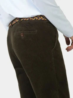 MEYER Hosen<Herren Chinohose - BONN ACTIVE braun uni