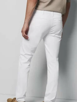 MEYER Hosen<Herren Chinohose - M5 Chino weiß uni