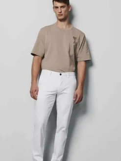 MEYER Hosen<Herren Chinohose - M5 Chino weiß uni