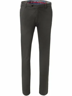 MEYER Hosen<Herren Chinohose - Roma anthrazit uni