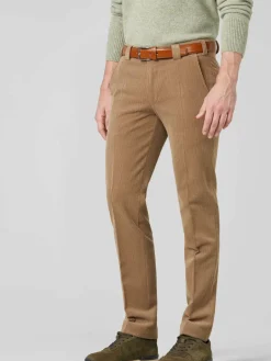 MEYER Hosen<Herren Chino-Hose - Roma camel uni