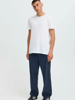 Solid Hosen<Herren Chinohose - SDALANN blau strukturiert