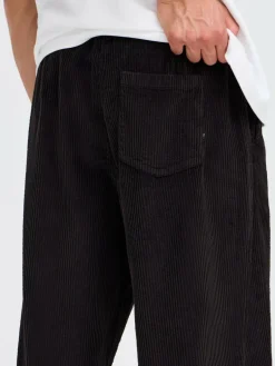 Solid Hosen<Herren Chinohose - SDALANN schwarz strukturiert