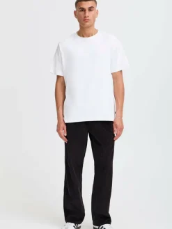 Solid Hosen<Herren Chinohose - SDALANN schwarz strukturiert