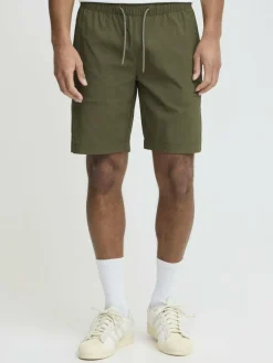 BLEND Hosen<Herren Chinoshorts - BHEDGAR oliv bedruckt