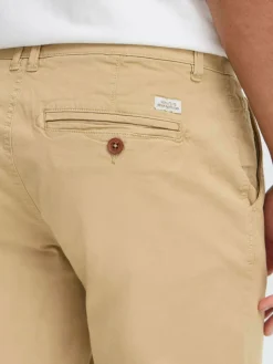 BLEND Hosen<Herren Chinoshorts - BHMASON beige uni
