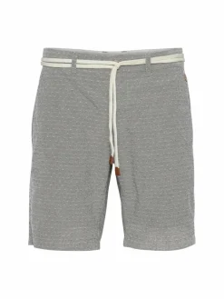 BLEND Hosen<Herren Chinoshorts - BHSerge grau gemustert
