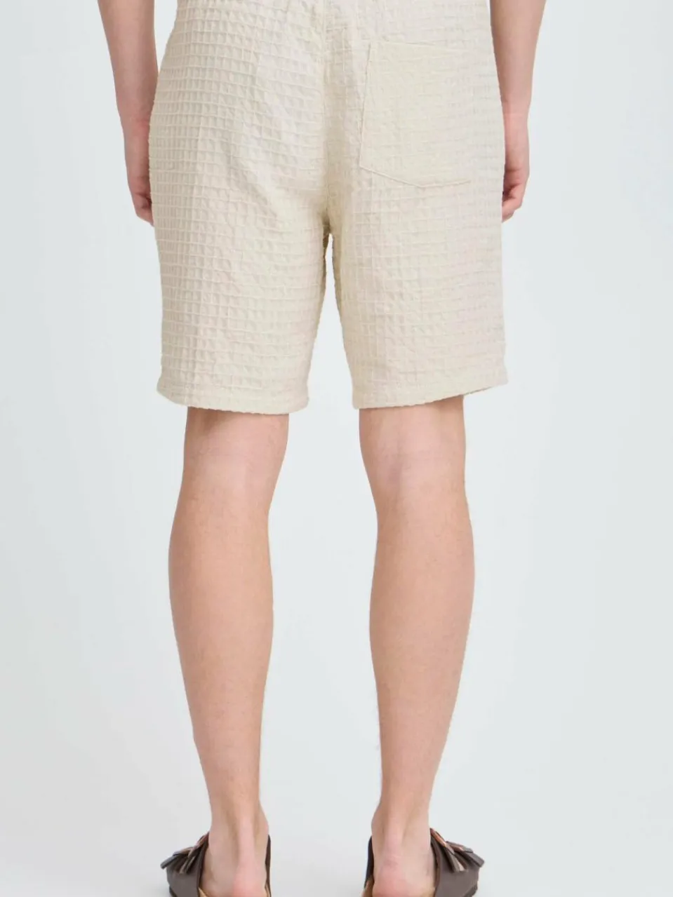 Kronstadt Hosen<Herren Chinoshorts - KSEarnest grau strukturiert