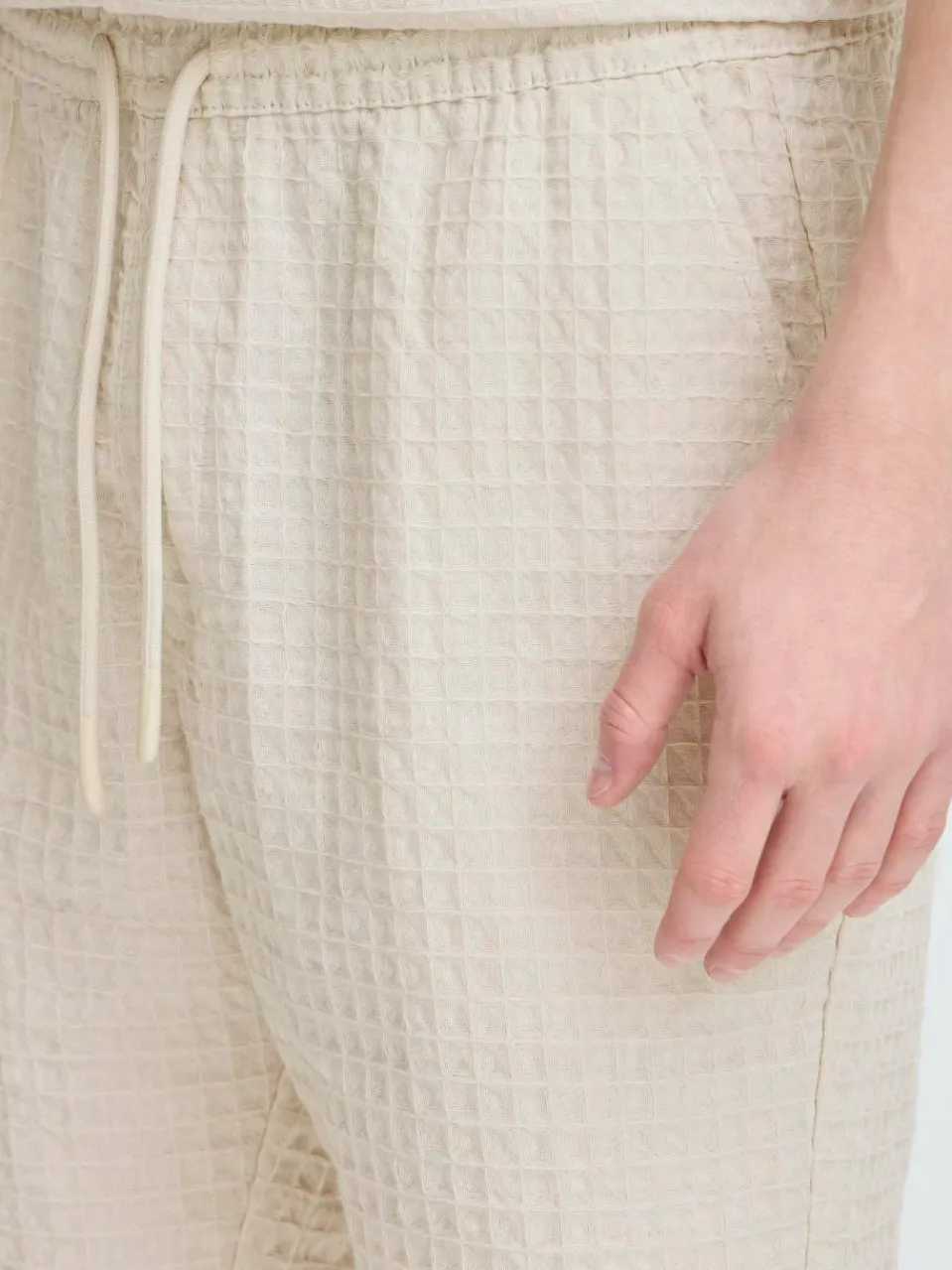 Kronstadt Hosen<Herren Chinoshorts - KSEarnest grau strukturiert