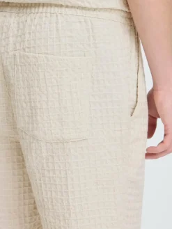 Kronstadt Hosen<Herren Chinoshorts - KSEarnest grau strukturiert