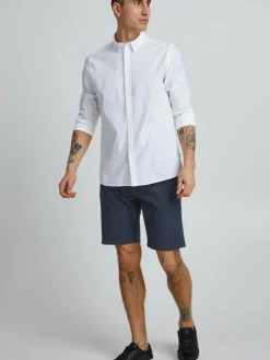 Solid Hosen<Herren Chinoshorts - SDFrederic blau uni