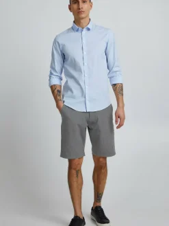 Solid Hosen<Herren Chinoshorts - SDFrederic grau uni