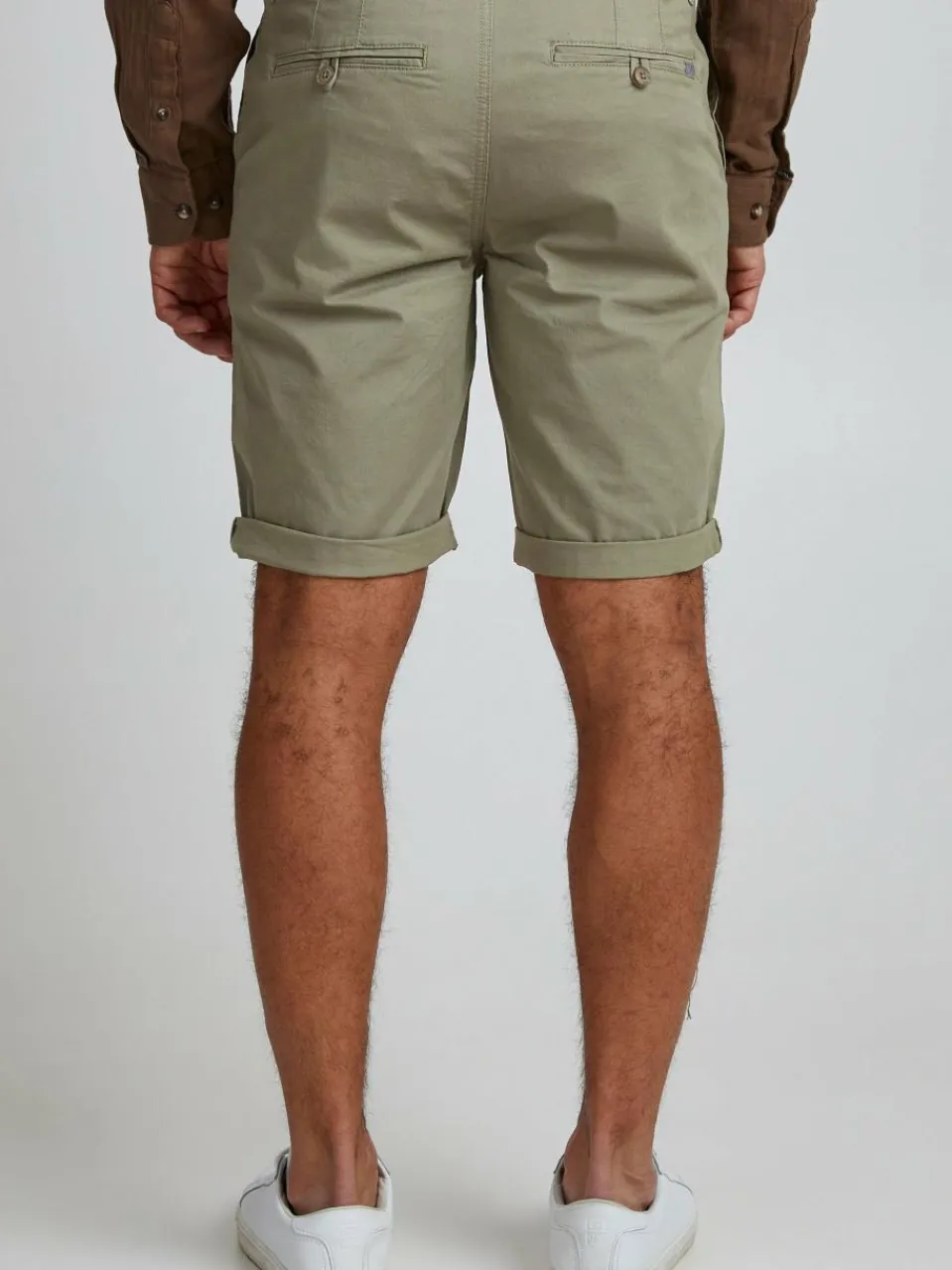 Herren Solid Hosen>Herren Chinoshorts - SDJim