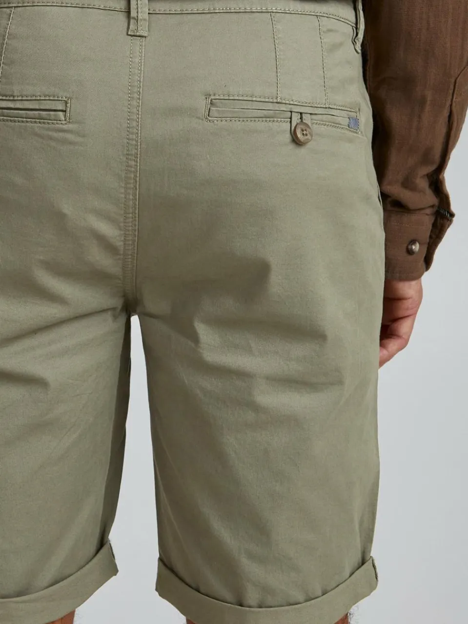 Herren Solid Hosen>Herren Chinoshorts - SDJim