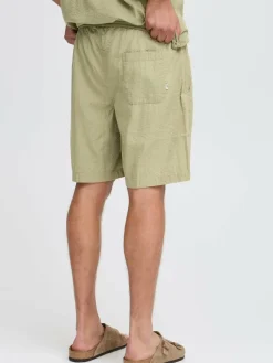 Solid Hosen<Herren Chinoshorts - SDLIAM grün strukturiert