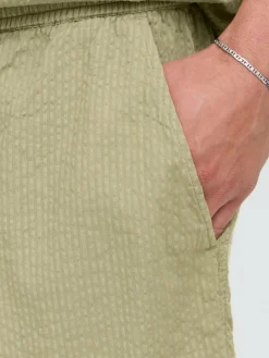 Solid Hosen<Herren Chinoshorts - SDLIAM grün strukturiert