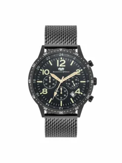 Rhodenwald & Söhne Uhren<Herren Chronograph - Flight Captain schwarz uni