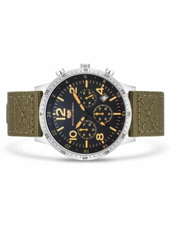 Rhodenwald & Söhne Uhren<Herren Chronograph - Flight Captain silber uni