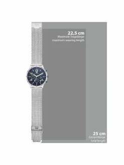 Rhodenwald & Söhne Uhren<Herren Chronograph - Flight Captain silber uni