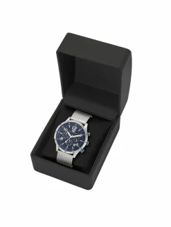 Rhodenwald & Söhne Uhren<Herren Chronograph - Flight Captain silber uni