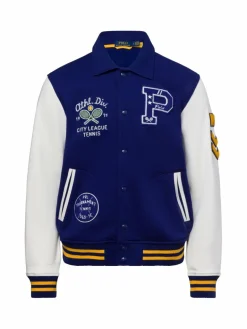 Polo Ralph Lauren Sweatshirts & Sweatjacken<Herren Collegejacke indigo beige uni