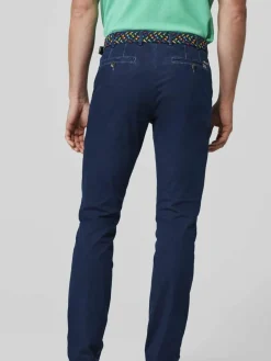 MEYER Jeans<Herren Cordchino - Bonn blau uni