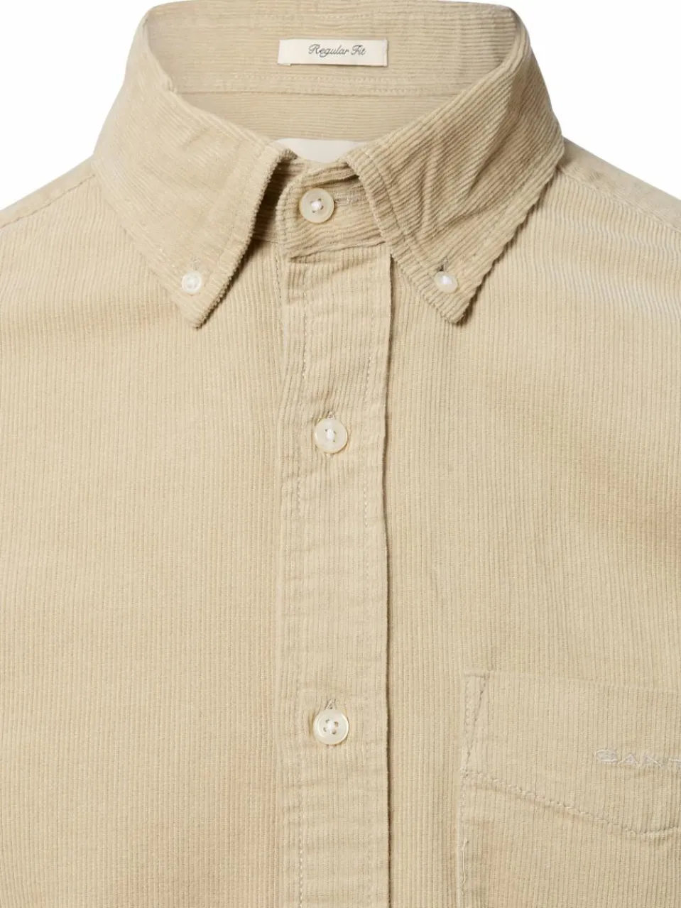 Gant Hemden<Herren Cordhemd kitt uni