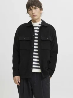 Jack & Jones Hemden<Herren Cordhemd - JJePerfect marine strukturiert