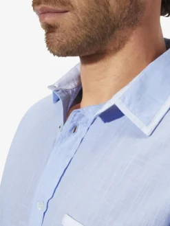 BABISTA Hemden<Herren Doppelpack Hemd - THARIN weiß blau uni