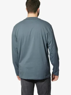 Charles Colby Poloshirts<Herren Doppelpack Langarm-Poloshirt - EARL GILIELL marine blau uni